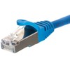NETRACK BZPAT5FB Netrack patch kabelis RJ45, be kliūčių, Cat 5e FTP, 5m mėlynas