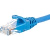 NETRACK BZPAT3UB pataisomasis kabelis RJ45 beknis Cat 5e UTP 3m mėlynas