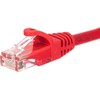 NETRACK BZPAT5UR Netrack tinklo kabelis RJ45, lietas gaubtas, kat. 5e UTP, 5 m raudonas
