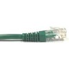 NETRACK BZPAT5UG Netrack RJ45 prievadų kabelis, užlietas gaubtelis, kat. 5e UTP, 5 m žalias