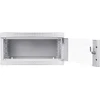 „NetRack“ spintelė, prie sienos montuojama serverio spintelė, RACK 19 4U, 400 mm, ECO-Line*, pilka