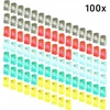 NetRack Wty k RJ45 UTP kat. 6, linka, Netrack, spalva MIX (100 vnt)