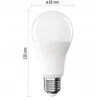 LED lemputė EMOS apšvietimas E27, 220-240V, 13.2W, 1521lm, 4000k, neutrali balta, 30000h, Classic A60 120x60x60mm