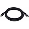 Neutralle USB kabelis (3.2 gen 1), USB C (M) - USB C (M), 2m, 5 Gb/s, 5V/3A, juoda, EOL