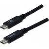 Neutralle USB kabelis (3.2 gen 1), USB C (M) - USB C (M), 2m, 5 Gb/s, 5V/3A, juoda, EOL