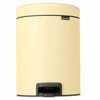 Brabantia Šiukšliadėžė su pedalu NewIcon, 5 l, šviesiai geltona