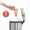 Brabantia Šiukšliadėžė su pedalu NewIcon, 5 l, šviesiai geltona