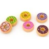 Viga medinės spurgos „Donata 6 PCS“