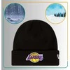 New Era New Era Essential Cuff Beanie Los Angeles Lakers kepurė 60348856 Juoda Vienas dydis
