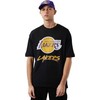 New Era NBA Los Angeles Lakers Script Mesh marškinėliai M 60284737