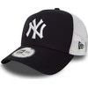 New Era New York Yankees kepurė Clean A Frame Trucker Juodas- und -balta (11588489)