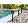 New Garden Gretita Solar Lamp Garden Spike 4 units juodas