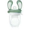 New! Special offer! Kidsme Food Feeder kūdikio maitinimo priemonė kietam maistui (didelė) Pilka nuo 6 mėn. 160337GR