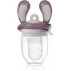 New! Special offer! Kidsme Food Feeder kūdikio maitinimo priemonė kietam maistui (vidutinė) Slyva nuo 4 mėnesių 160350PL