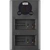 Newell DL-USB-C dviejų kanalų įkroviklis skirtas DMW-BLF19