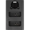 Newell DL-USB-C dviejų kanalų įkroviklis, skirtas LP-E10