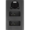 Newell DL-USB-C dviejų kanalų įkroviklis, skirtas LP-E17