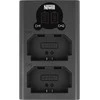 Dviejų kanalų įkroviklis Newell DL-USB-C NP-FZ100