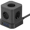 Newell GaN Power Cube 9in1 - juodas