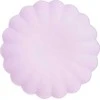 Newell Rubbermaid Violetinės plastikinės lėkštės 22x22cm 4vnt
