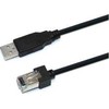Newland Newland CBL026U lyties keitiklis / RJ-45 USB-A kabeliai, juodi