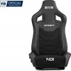 „Next Level Racing“ | PU oda ir zomša | Atlošiama sėdynė | ERS4 Elite PU odos ir zomšos leidimas | Juodas