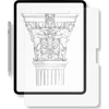 NEXT ONE KITAS KITAS Raštuotas popieriaus tekstūra Ekrano apsauga iPad Pro M4 13"