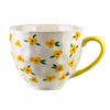 Nici Affek Design FLORELLA Puodelis 400ml 11x15x9 cm geltona kwiatki