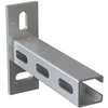 Niczuk Montavimo profilis tipas A2,0 (30x30x2,0 mm) iš plieno, pasuktas 90° kampu, ilgis 300 mm
