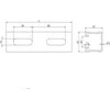 Niczuk tvirtinimo profilis, tipas MF2.5, 41 x 41 x 2,5 mm, ilgis 2000 mm (0741412520)