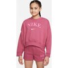 Nike Sportswear Trend Flc Crew Jr DV2563 633 džemperis
