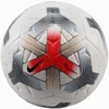 Futbolo kamuolys Nike Academy balta ir-pilkai-raudona spalva IQ0642 100 (4)