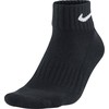 Nike Value Cotton Quarter kojinės 3 poros SX4926 001