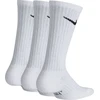 Nike Performance Cushioned Crew 3P Jr SX6842 100 kojinės