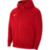 NII Nike Park 20 Fleece Full-Zip Hoodie, raudona, CW6891 657