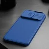 Dėklas Nillkin CamShield Pro Apple iPhone 15 Pro mėlynas