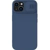 Nillkin CamShield Silky silikoninis iPhone 14 Plus with Camera Protector dėklas telefonui mėlynos spalvos