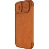 Dėklas Nillkin Qin Pro Leather Apple iPhone 14 Plus rudas