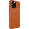 Dėklas Nillkin Qin Pro Leather Apple iPhone 14 Pro Max rudas