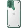 NILLKIN DĖKLAS SU ATVARTU KAMERAI IR SULANKSTAMU STOVUI IPHONE 12 MINI Žalias