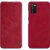 Nillkin Qin leather holster Samsung Galaxy A03s dėklas telefonui raudonos spalvos