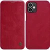 Dėklas Nillkin Qin Apple iPhone 12 Mini raudonos spalvos case