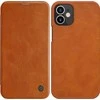 Dėklas NILLKIN QIN BOOK IPHONE 12 MINI BROWN