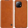 Nillkin Qin Odinis dėklas Xiaomi Mi 11 ruda