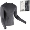 BTK0060 Vyriški pilki termoaktyvūs marškinėliai RAGNAR 2XL/3XL NILS