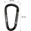NC1710 CARABINER SET 2 PCS NILS CAMP