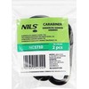 NC1710 CARABINER SET 2 PCS NILS CAMP