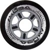 PU 72x24 82A Juodas WHEELS (4 pcs) NILS EXTREME