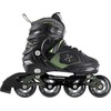 Riedučiai Nils Extreme NA9080 juodi-žali - |PU76 mm/82A L(39-42)|