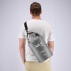 Neperšlampamas krepšys NILS CAMP NC1703, pilkas, 15 l